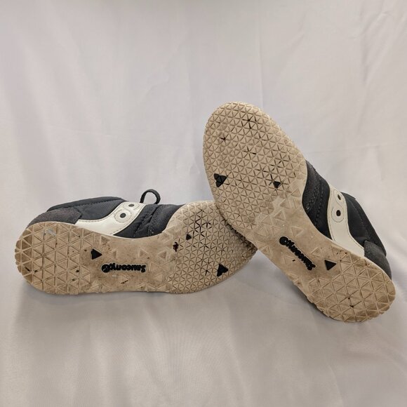 Saucony Bullet Women's Size 6 Low Sneakers Gray & White 1943-155 - Picture 7 of 8